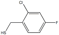 (2-chloro-4-fluorophenyl)methanethiol,324767-96-6,结构式