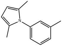 2,5-dimethyl-1-(3-methylphenyl)-1H-pyrrole Structure