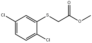 methyl 2-[(2,5-dichlorophenyl)sulfanyl]acetate 结构式