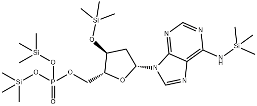 32645-70-8 2'-Deoxy-N-(trimethylsilyl)-3'-O-(trimethylsilyl)adenosine 5'-[phosphoric acid bis(trimethylsilyl)] ester