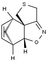 6,9-Methano-1H,3H,9H-thieno[3,4-c][1,2]benzisoxazole,5a,6-dihydro-,(5aR,6R,9S,9aS)-rel-(9CI) Structure