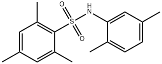 N-(2,5-dimethylphenyl)-2,4,6-trimethylbenzenesulfonamide,326899-37-0,结构式