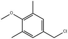 5-(chloromethyl)-2-methoxy-1,3-dimethylbenzene 结构式