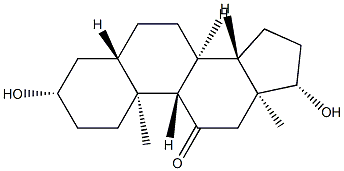 3β,17β-Dihydroxy-5α-androstan-11-one|
