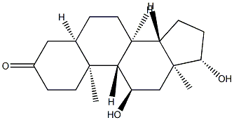 11α,17β-Dihydroxy-5β-androstan-3-one|