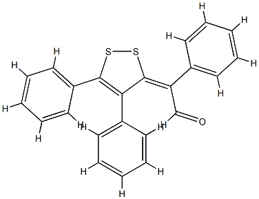 α-(4,5-Diphenyl-3H-1,2-dithiol-3-ylidene)benzeneacetaldehyde,32783-38-3,结构式