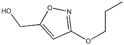 5-Isoxazolemethanol,3-propoxy-(9CI) Struktur