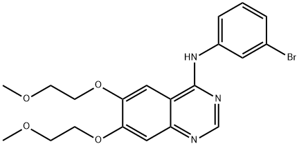 埃罗替尼杂质3, 328528-74-1, 结构式