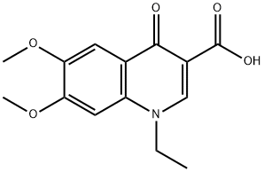 1,4-Dihydro-6,7-methylenedioxy-1-ethyl-4-oxosynoline-3-carbonoic acid|