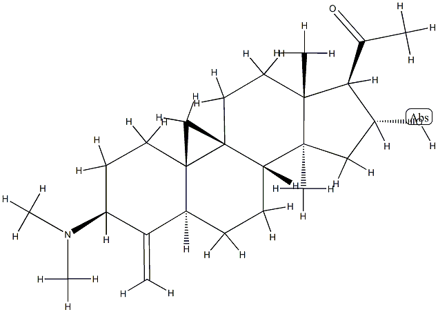 cyclomicrobuxine Structure