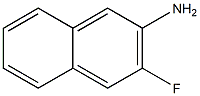 2-Naphthalenamine,3-fluoro-(9CI) Struktur
