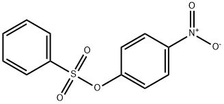 ベンゼンスルホン酸4-ニトロフェニル 化学構造式
