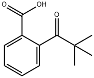 2-(2,2-dimethylpropanoyl)benzoic acid Structure