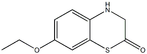 2H-1,4-Benzothiazin-2-one,7-ethoxy-3,4-dihydro-(9CI) Structure