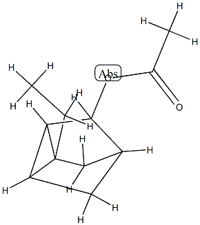 Tricyclo[2.2.1.02,6]heptan-3-ol, 1-ethyl-, acetate, stereoisomer (8CI,9CI) Structure