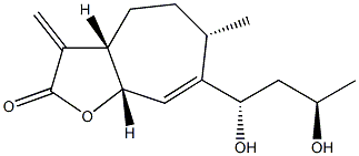 (3aS)-7-[(1S,3R)-1,3-Dihydroxybutyl]-3,3aβ,4,5,6,8aβ-hexahydro-6α-methyl-3-methylene-2H-cyclohepta[b]furan-2-one|