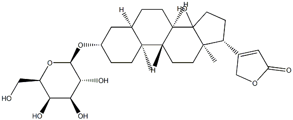 digitoxigenin-galactose Struktur
