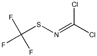 α,α-ジクロロ-N-(トリフルオロメチルチオ)メタンイミン 化学構造式