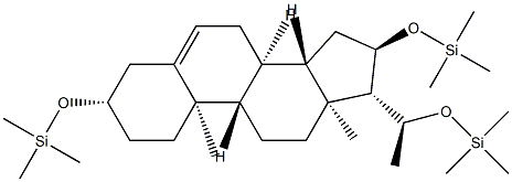 33287-38-6 (20S)-3β,16α,20-Tris(trimethylsiloxy)pregn-5-ene