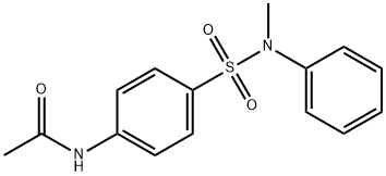 4-(N-Methyl-N-phenylsulfamoyl)acetanilide, 97% Structure