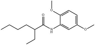 N-(2,5-dimethoxyphenyl)-2-ethylhexanamide Structure