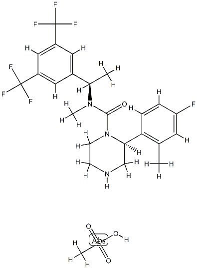 VESTIPITANT MESYLATE Structure