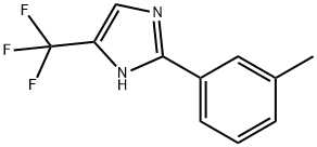 1H-IMidazole, 2-(3-Methylphenyl)-5-(trifluoroMethyl)- Structure