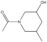 33469-66-8 3-Piperidinol, 1-acetyl-5-methyl-, (- (8CI)