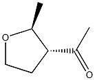 Ethanone, 1-[(2R,3S)-tetrahydro-2-methyl-3-furanyl]-, rel- (9CI) 结构式
