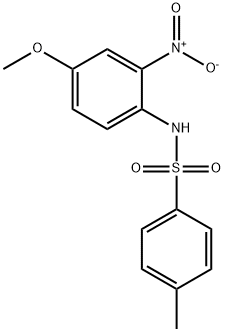 N-(4-Methoxy-2-nitrophenyl)-4-methylbenzenesulfonamide Struktur