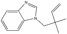 1H-Benzimidazole,1-(2,2-dimethyl-3-butenyl)-(9CI) Structure