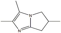 5H-Pyrrolo[1,2-a]imidazole,6,7-dihydro-2,3,6-trimethyl-(9CI),336106-31-1,结构式