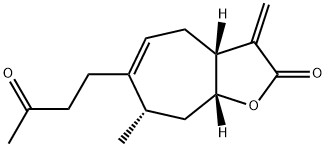 银胶菊素,33649-15-9,结构式