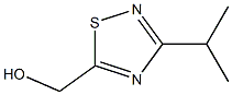 1,2,4-Thiadiazole-5-methanol,3-(1-methylethyl)-(9CI) Structure