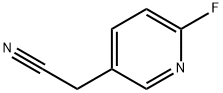 3-Pyridineacetonitrile,6-fluoro-(9CI) Struktur