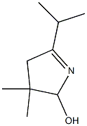 2H-Pyrrol-2-ol,3,4-dihydro-3,3-dimethyl-5-(1-methylethyl)-(9CI) Structure