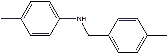 4-methyl-N-[(4-methylphenyl)methyl]aniline Structure