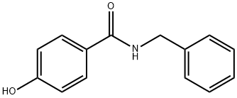 N-苄基-4-羟基苯甲酰胺,33901-20-1,结构式