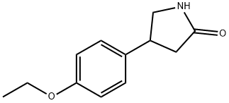 2-Pyrrolidinone,4-(4-ethoxyphenyl)-(9CI) Structure