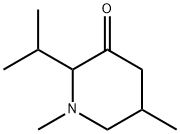 3-Piperidinone,1,5-dimethyl-2-(1-methylethyl)-(9CI) 化学構造式