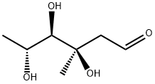 2,6-Dideoxy-3-methyl-D-xylo-hexose Structure