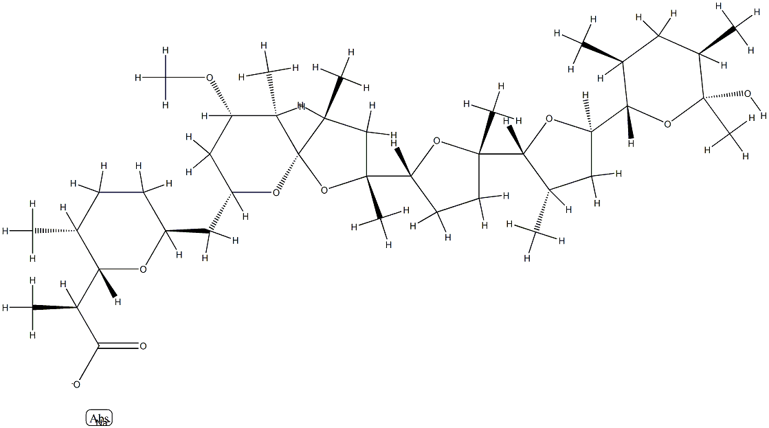 30-Deoxynigericin sodium salt 结构式