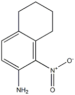 1-nitro-5,6,7,8-tetrahydro-2-naphthalenamine Struktur