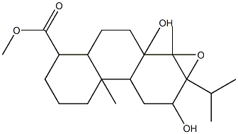 (1aR,3aα,7bα)-Tetradecahydro-1bα,9α-dihydroxy-4,7aβ-dimethyl-9aβ-(1-methylethyl)phenanthro[1,2-b]oxirene-4α-carboxylic acid methyl ester|