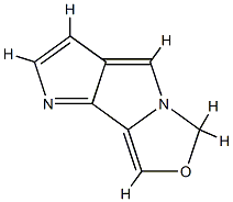 6H-Pyrrolo[2,3:3,4]pyrrolo[1,2-c]oxazole(9CI) Struktur