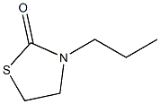 2-Thiazolidinone,3-propyl-(9CI) Structure