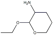 2H-Pyran-3-amine,2-ethoxytetrahydro-(9CI) Structure