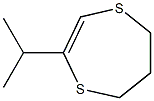 5H-1,4-Dithiepin,6,7-dihydro-2-(1-methylethyl)-(9CI) Struktur
