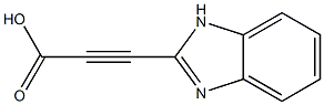 2-Propynoicacid,3-(1H-benzimidazol-2-yl)-(9CI) Structure