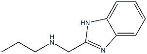 1H-Benzimidazole-2-methanamine,N-propyl-(9CI) Structure